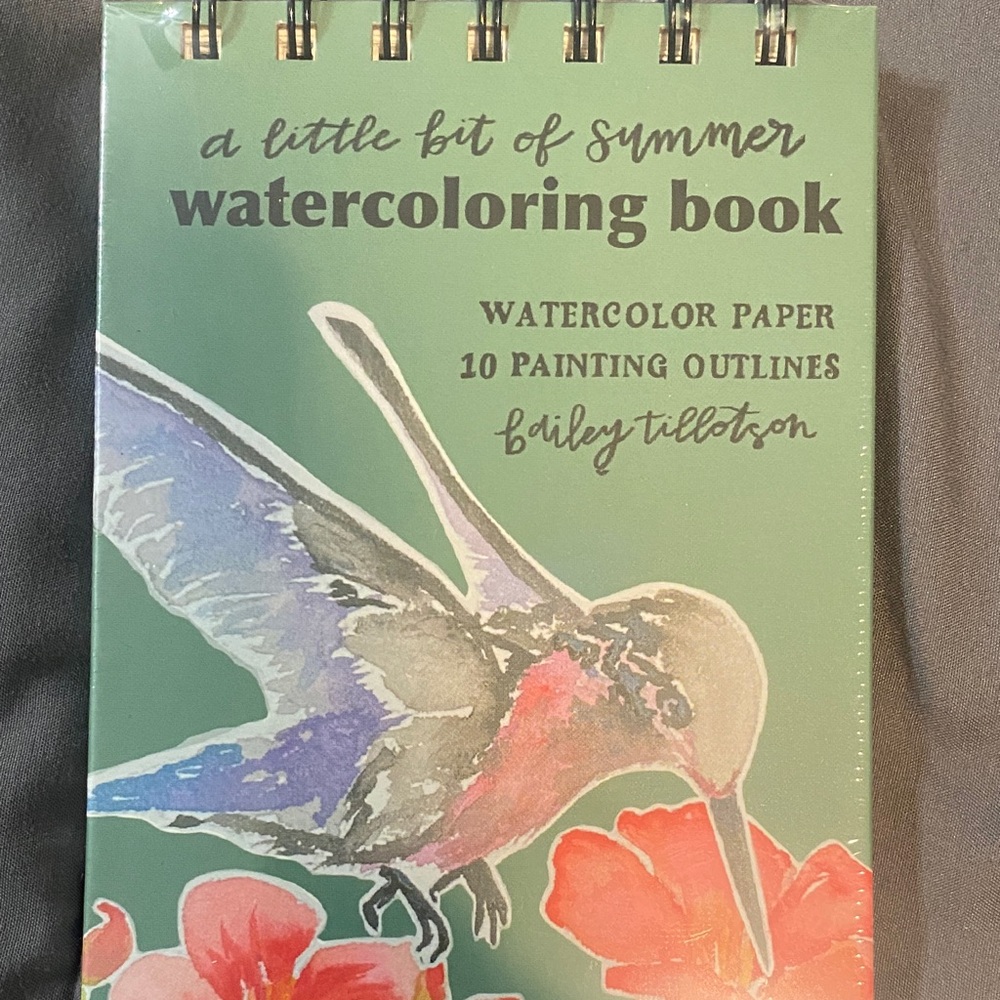 Watercolor Painting Set with Books and Brushes - Picture 5 of 5